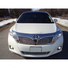 Toyota Venza 2010-2016 - Дефлектор капота, хромированный. AVS. USA.