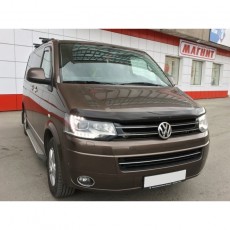 Volkswagen T5 2010-2016 - Дефлектор капота, темный, EGR.