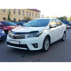 Toyota Corolla 2013-2016 - Дефлектор капота, темный, EGR.
