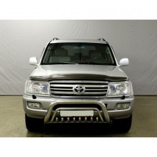 Toyota Land Cruiser 1998-2007 - Дефлектор капота, темный, EGR.