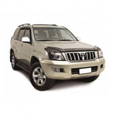 Toyota Land Cruiser Prado 2002-2008 - Дефлектор капота, темный, EGR.
