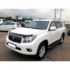 Toyota Land Cruiser Prado 2009-2013 - Дефлектор капота, темный, EGR.