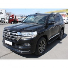 Toyota Land Cruiser 2015-2016 - Дефлектор капота, темный, EGR.