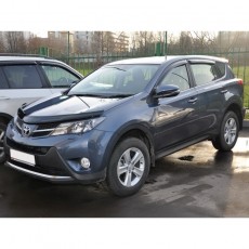 Toyota Rav 4 2013-2016 - Дефлектор капота, темный, EGR.