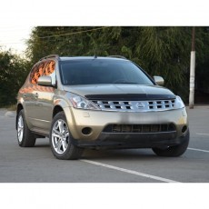 Nissan Murano 2002-2008 - Дефлектор капота, темный, EGR.