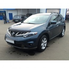 Nissan Murano 2009-2014 - Дефлектор капота, темный, EGR.