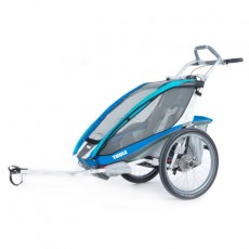 Thule Chariot CX 1 Blue + набор колес.
