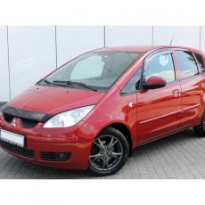 Mitsubishi Colt 2004-2008 - Дефлектор капота, темный, EGR.