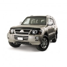 Mitsubishi Pajero 2000-2006 - Дефлектор капота, темный, EGR.