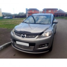 Mazda CX-7 2006-2009 - Дефлектор капота, темный, EGR.