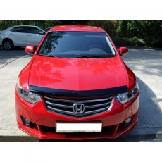 Honda Accord 2008-2012 - Дефлектор капота, темный. EGR.