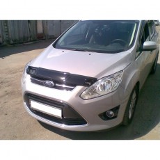 Ford C-Max 2011-2016 - Дефлектор капота, темный. EGR.