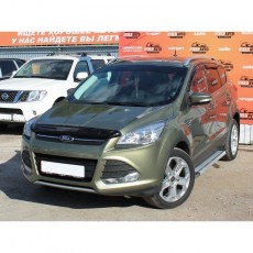Ford Kuga 2013-2016 - Дефлектор капота, темный. EGR.