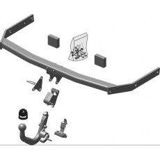 ФАРКОП Skoda Yeti 2009-16 быстросъемный Brink (Thule) 524500