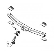 ФАРКОП Volkswagen Touareg 2010-2018 быстросъемный Brink (Thule) 469100