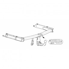 ФАРКОП AUDI A6 Allroad 2006-12 быстросъемный Westfalia 305309600001