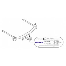 ФАРКОП AUDI A8  быстросъемный Westfalia 305384600001