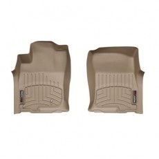 Коврики передние Toyota Land Cruiser 150 Prado до 2013 WeatherTech 452861, Бежевые