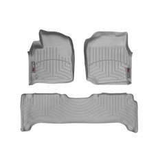 Коврики салона WeatherTech Toyota Land Cruiser 100, Серые
