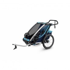 Детская коляска Thule Chariot Cross 1 (Blue-Poseidon)