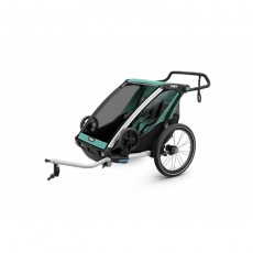 Детская коляска Thule Chariot Lite 2 (Blue Grass-Black)