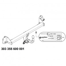 Фаркоп BMW  2 (F45;F46) 2014- Westfalia 303355600001