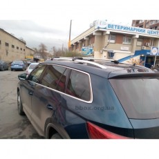 Багажник Skoda Kodiaq 2017- на рейлинги Thule WingBar Edge 9582