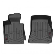 КОВРИКИ САЛОНА ПЕРЕДНИЕ BMW 5 G30; G31 2017-​ WEATHERTECH 4410891 ЧЕРНЫЕ
