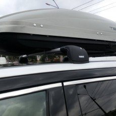 Багажник Toyota Highlander 2014-2020 Thule WingBar Edge (TH-9593;TH-3134)