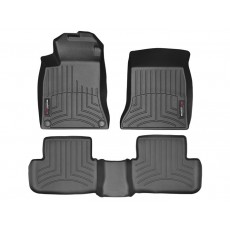 Коврики салона WeatherTech Mercedes CLA-Class 2014-, Черные