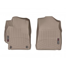 Коврики салона передние WeatherTech 457881Toyota Camry V50 2015-  Бежевые