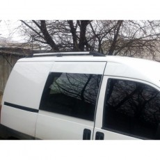 Рейлинги хромированные для Peugeot Expert 1996-2007гг. с пластиковыми опорами