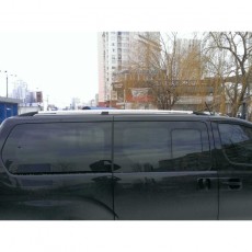 Рейлинги хромированные для Hyundai Starex H1 H300 2008- с пластиковыми опорами