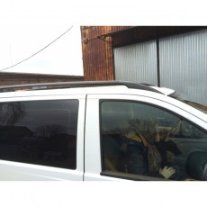Рейлинги черные (Оригинальный дизайн) для Mercedes Vito/Viano W639 2003-14гг.