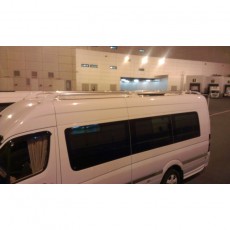 Рейлинги Shark (белые опоры) для Volkswagen Crafter 2006-2017гг