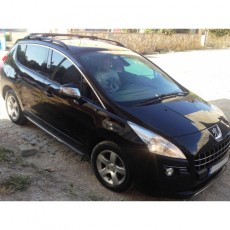 Рейлинги Skyport Black для Peugeot 3008 2008-2016гг.