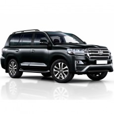Рейлинги оригинальный дизайн для Toyota LC 200 Black