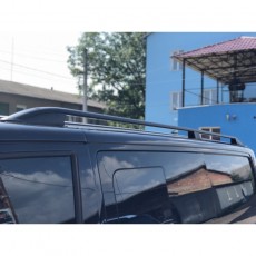 Рейлинги Skyport (черные) для Volkswagen T6 2015-