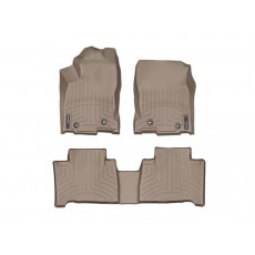 Коврики салона WeatherTech Lexus NX 2015-, Бежевые