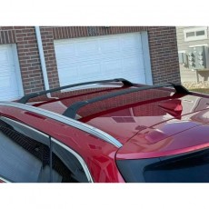 Багажник OEM под оригинал на Mazda CX-9 2016- Black, с штатными местами в интегрированных рейлингах