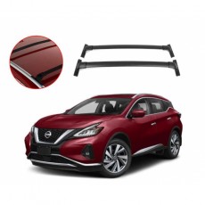Багажник OEM под оригинал на Nissan Murano 2015-2019 Black, с штатными местами в интегрированных рейлингах