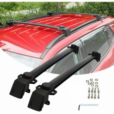 Багажник OEM под оригинал на Jeep Compass 2011-2016 Black, с штатными местами в интегрированных рейлингах