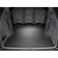 Коврик багажника WeatherTech 40243 Toyota Sienna 2003-2010, Черный до второго ряда