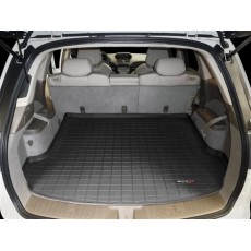 Коврик багажника WeatherTech 40420 Acura MDX 2007-2013, Черный до 2-го ряда