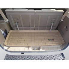 Коврик багажника WeatherTech 41415 Nissan Pathfinder 2005-2012, Бежевый до третьего ряда