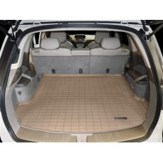 Коврик багажника WeatherTech  41420 Acura MDX 2007-2013, Бежевый до 2-го ряда