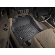 Коврики салона WeatherTech Toyota Tacoma 2005-2011 Double Cab, Черные С двуми фиксаторами