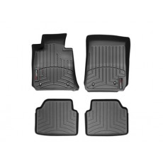 Коврики салона  Porsche Macan 2014- WeatherTech 44230-1-3, Черные