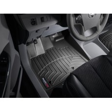 Коврики салона WeatherTech Toyota Sienna 2011-2012, Черные для 8 местной модели