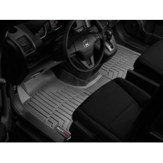Коврики салона WeatherTech Honda CR-V 2007-2012, Черные 1+2 ряд. Передний ряд цельный
